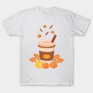 Pumpkin Spice Latte T-Shirt